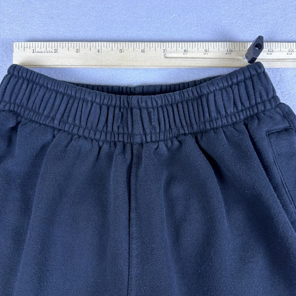 Pro Club Heavyweight Cargo Sweatpants Mens Small Black Baggy Pockets Loose Relax